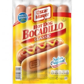 Salchichas wieners bocadillo OSCAR MAYER envase 275 grs